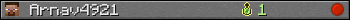 Arnav4921 userbar 350x20