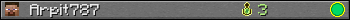 Arpit787 userbar 350x20