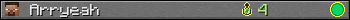 Arryeah userbar 350x20