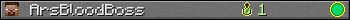 ArsBloodBoss userbar 350x20