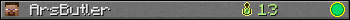 ArsButler userbar 350x20