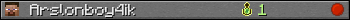 Arslonboy4ik userbar 350x20