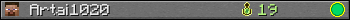 Artai1020 userbar 350x20