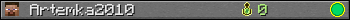 Artemka2010 userbar 350x20
