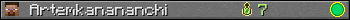 Artemkanananchi userbar 350x20