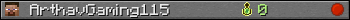 ArthavGaming115 userbar 350x20