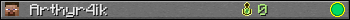 Arthyr4ik userbar 350x20