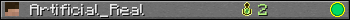 Artificial_Real userbar 350x20