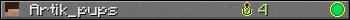 Artik_pups userbar 350x20