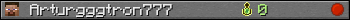 Arturgggtron777 userbar 350x20