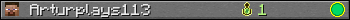 Arturplays113 userbar 350x20