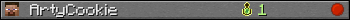 ArtyCookie userbar 350x20