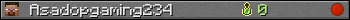 Юзербар 350x20 для Asadopgaming234