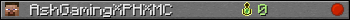 AshGamingXPHXMC userbar 350x20