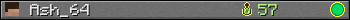 Benutzerleisten 350x20 für Ash_64
