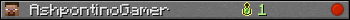 AshpontinoGamer userbar 350x20