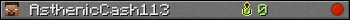 AsthenicCash113 userbar 350x20