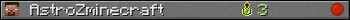 AstroZminecraft userbar 350x20