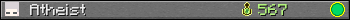 Atheist userbar 350x20