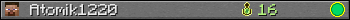 Atomik1220 userbar 350x20