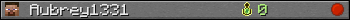 Aubrey1331 userbar 350x20
