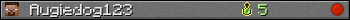 Augiedog123 userbar 350x20