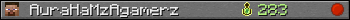 AuraHaMzAgamerz userbar 350x20