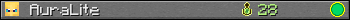 AuraLite userbar 350x20