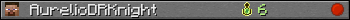 AurelioDRKnight userbar 350x20