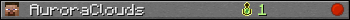 Юзербар 350x20 для AuroraClouds