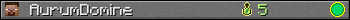 AurumDomine userbar 350x20