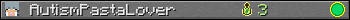 AutismPastaLover userbar 350x20