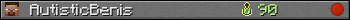 AutisticBenis userbar 350x20