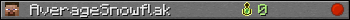 AverageSnowflak userbar 350x20