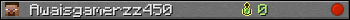 Awaisgamerzz450 userbar 350x20