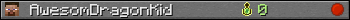 AwesomDragonKid userbar 350x20