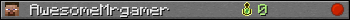 AwesomeMrgamer userbar 350x20