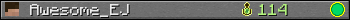 Benutzerleisten 350x20 für Awesome_EJ