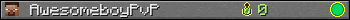 AwesomeboyPvP userbar 350x20