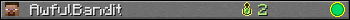 AwfulBandit userbar 350x20