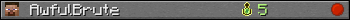 AwfulBrute userbar 350x20