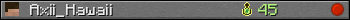 Axii_Hawaii userbar 350x20