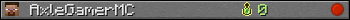 AxleGamerMC userbar 350x20