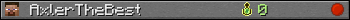 AxlerTheBest userbar 350x20