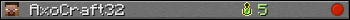 AxoCraft32 userbar 350x20