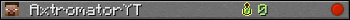 AxtromatorYT userbar 350x20