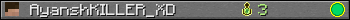 AyanshKILLER_XD userbar 350x20