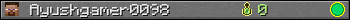 Ayushgamer0098 userbar 350x20