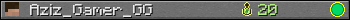 Aziz_Gamer_GG userbar 350x20