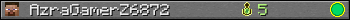 AzraGamerZ6872 userbar 350x20